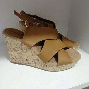 Tan wedges